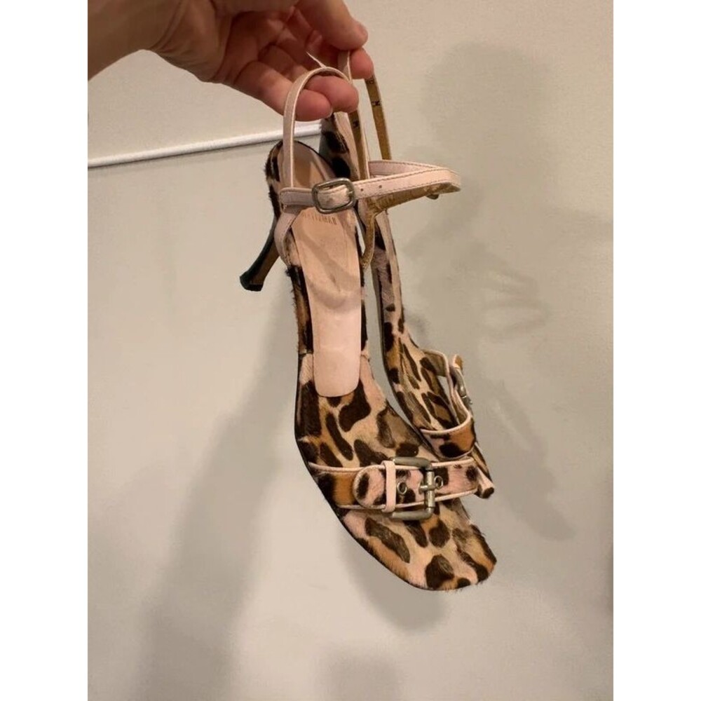 Stuart weitzman vintage fur heels